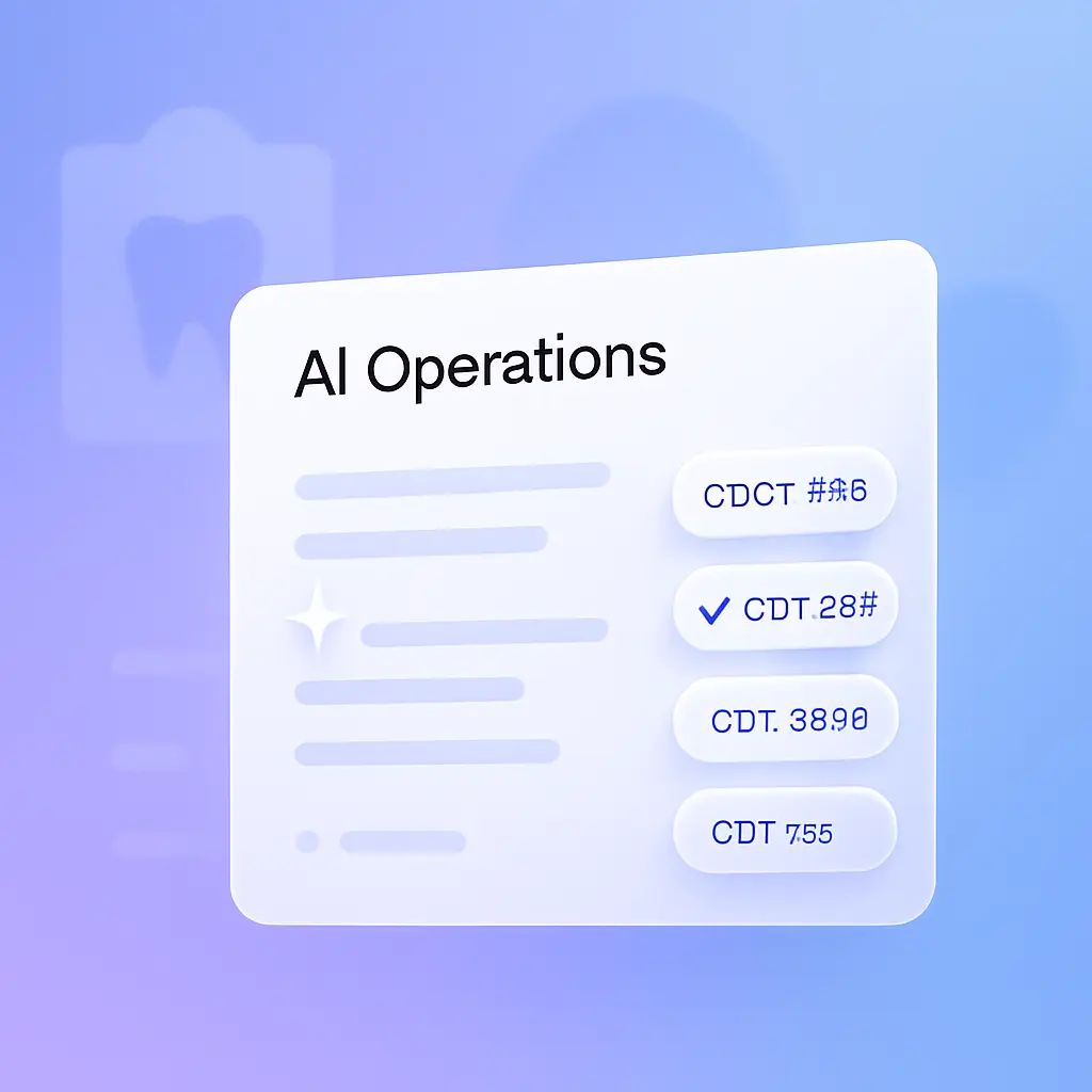 AI Operations interface